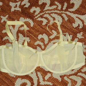 Cuup The Balconette - Mesh Bra  Size 42F.